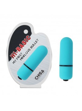 mini bullet azzurro cm 5,5x1,3