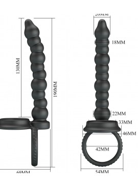 prolunga strap-on black dillio