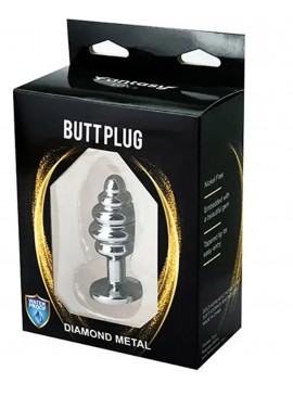 plug anale metallo pink cm...